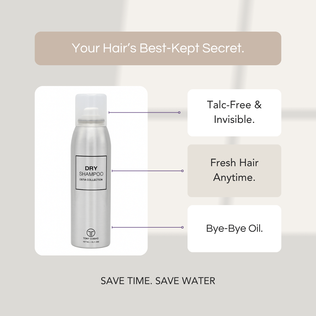 Ostia Dry Shampoo Spray Styling Aids Liquid Technology