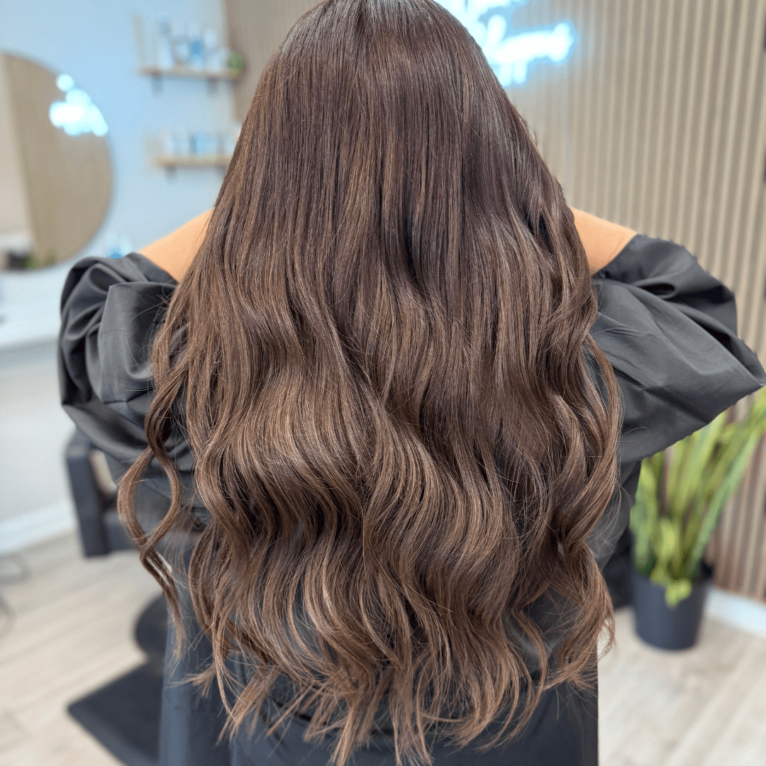 Genius Weft #4 - Chestnut - 50cm/20in/80g hair extensions Longee Hair Thomas