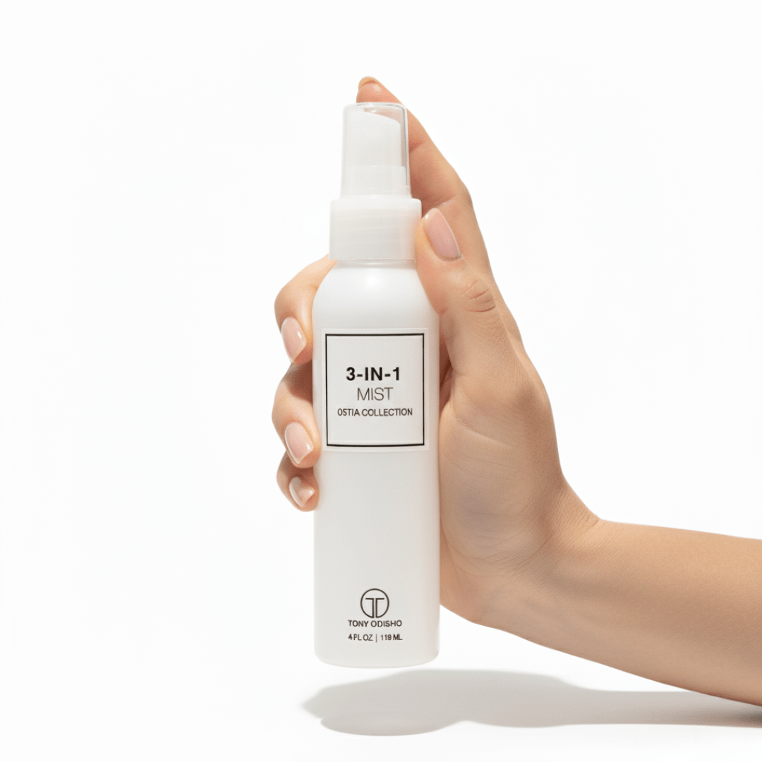 Ostia 3-IN-1 Mist Spray Styling Aids liquid technology