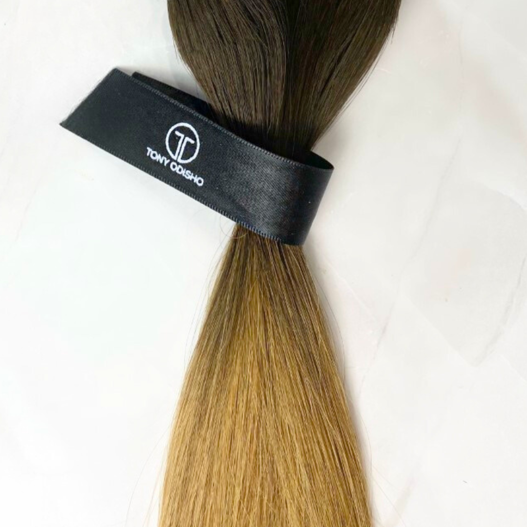 Fusion #1B&1006 - Ombre - Black Into Silver - 50cm/20in/20g