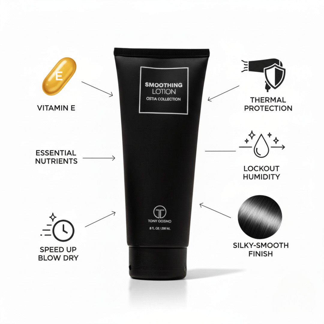 Ostia Smoothing Lotion Styling Aids Liquid Technology