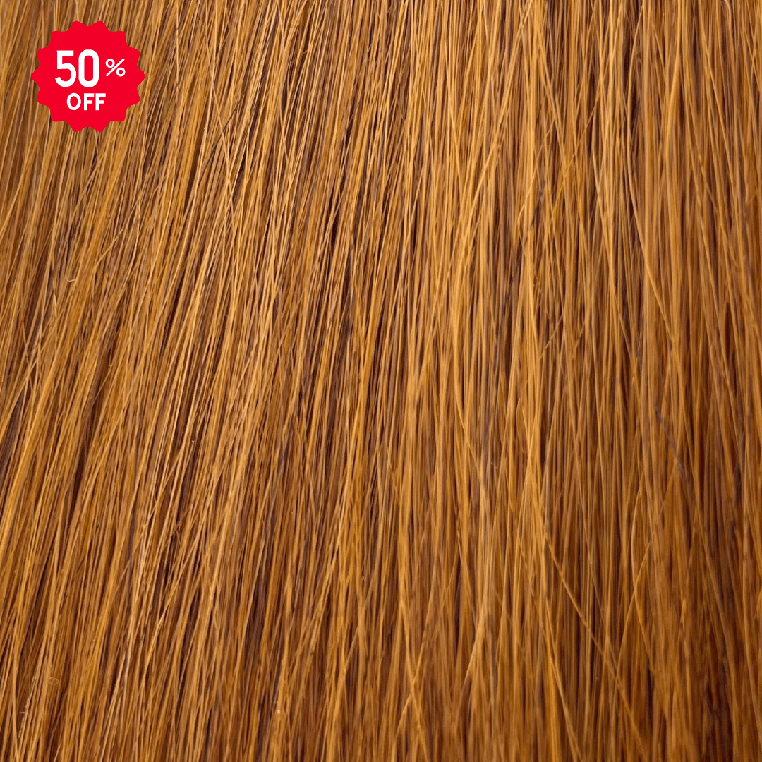 50% OFF Tape #30 - 40cm/ 16 Inches - Deep Copper Blonde - 16 Grams Tape Euro So Cap