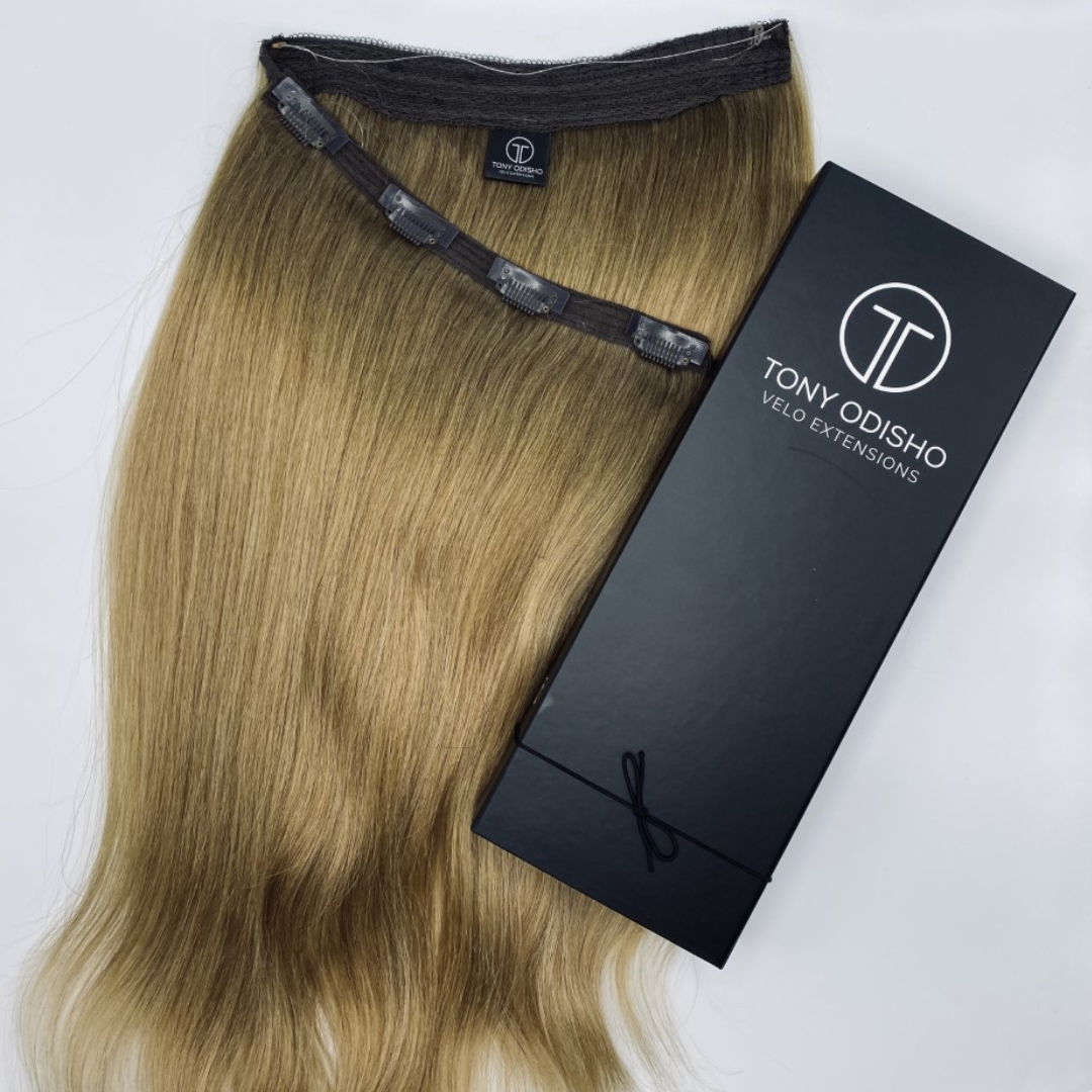 Velo Sale #12 | 16 inches | Dark Golden Blonde