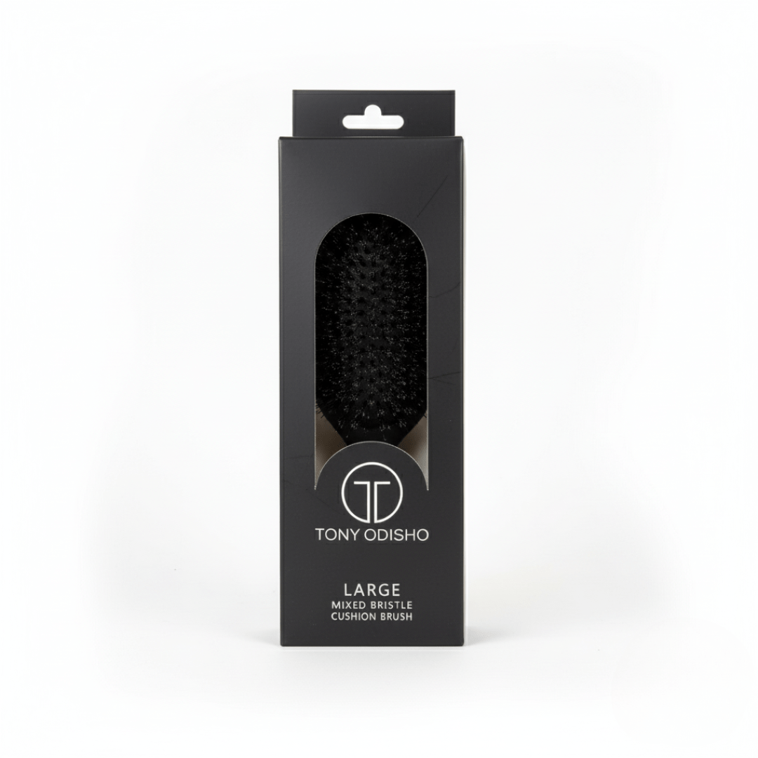 Large Black Paddle Brush Brushes Eshine-Star Beauty