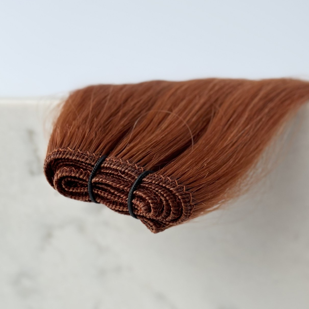 Single Weft #12 - Copper Golden Blonde - 50cm/20in/60g