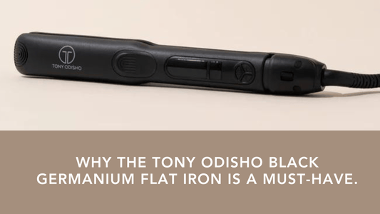 Why the Tony Odisho Black Germanium Flat Iron is a Must-Have