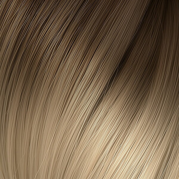 FUSION OMBRE #10 & 20 DARK ASH BLONDE 50CM/ 20 INCHES - 20 GRAMS Fusion Euro So Cap 