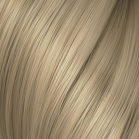FUSION #1002 VERY LIGHT ASH BLONDE 40CM/ 16 INCHES - 17.5 GRAMS Fusion Euro So Cap 