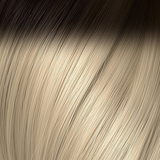 Genius Weft #10&20 Rooted - Black - 50cm/20in/80g Longee Hair Thomas 