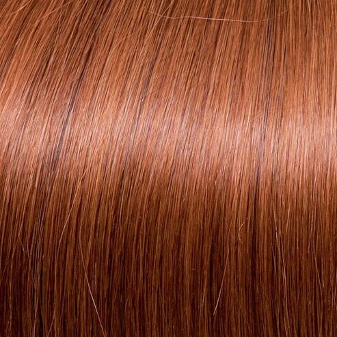 Velo #130 - 16 Inches - Copper Red - 170 Grams | clip in hair extensions