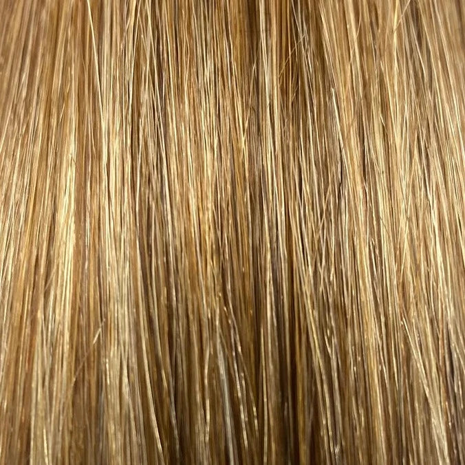 Velo Highlight #18/24 - 16 Inches - Dark Blonde / Ash Blonde - 170 Grams | clip in hair extensions