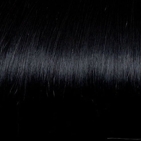 Velo #1B - 16 Inches - Black - 170 grams | clip in hair extensions