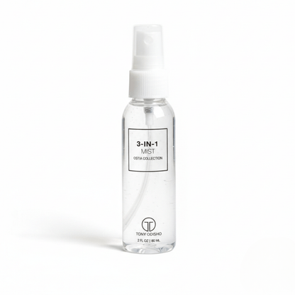 Ostia 3-IN-1 Mist | Detangle + Shield + Shine Styling Aids Rejuvenol 2 oz / Travel Size 