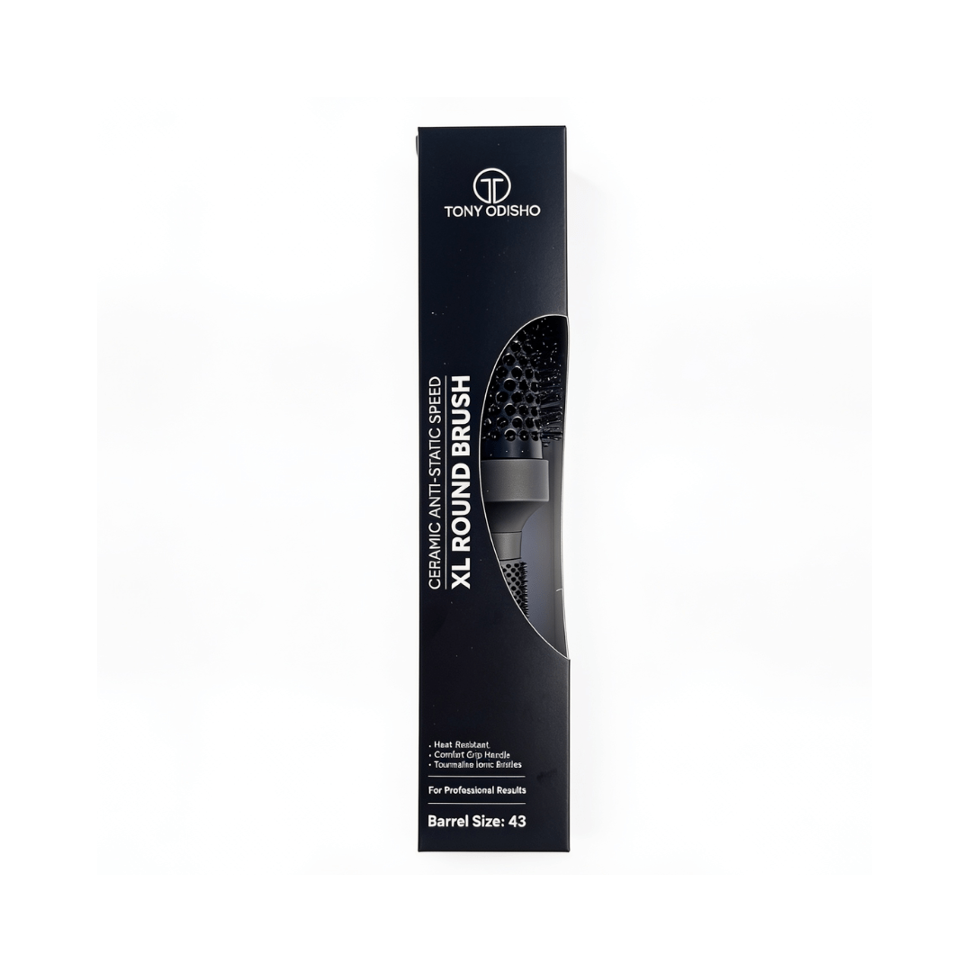 CERAMIC ANTI-STATIC SPEED XL ROUND BRUSH Brushes Eshine-Star Beauty 43 mm 