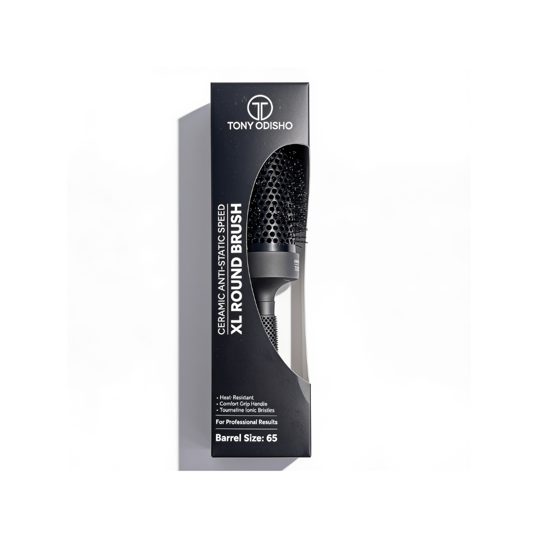CERAMIC ANTI-STATIC SPEED XL ROUND BRUSH Brushes Eshine-Star Beauty 65 mm 