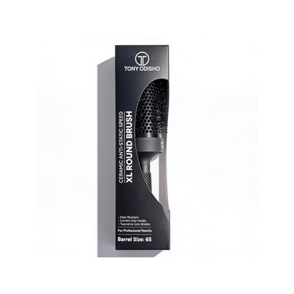 CERAMIC ANTI-STATIC SPEED XL ROUND BRUSH Brushes Eshine-Star Beauty 65 mm 