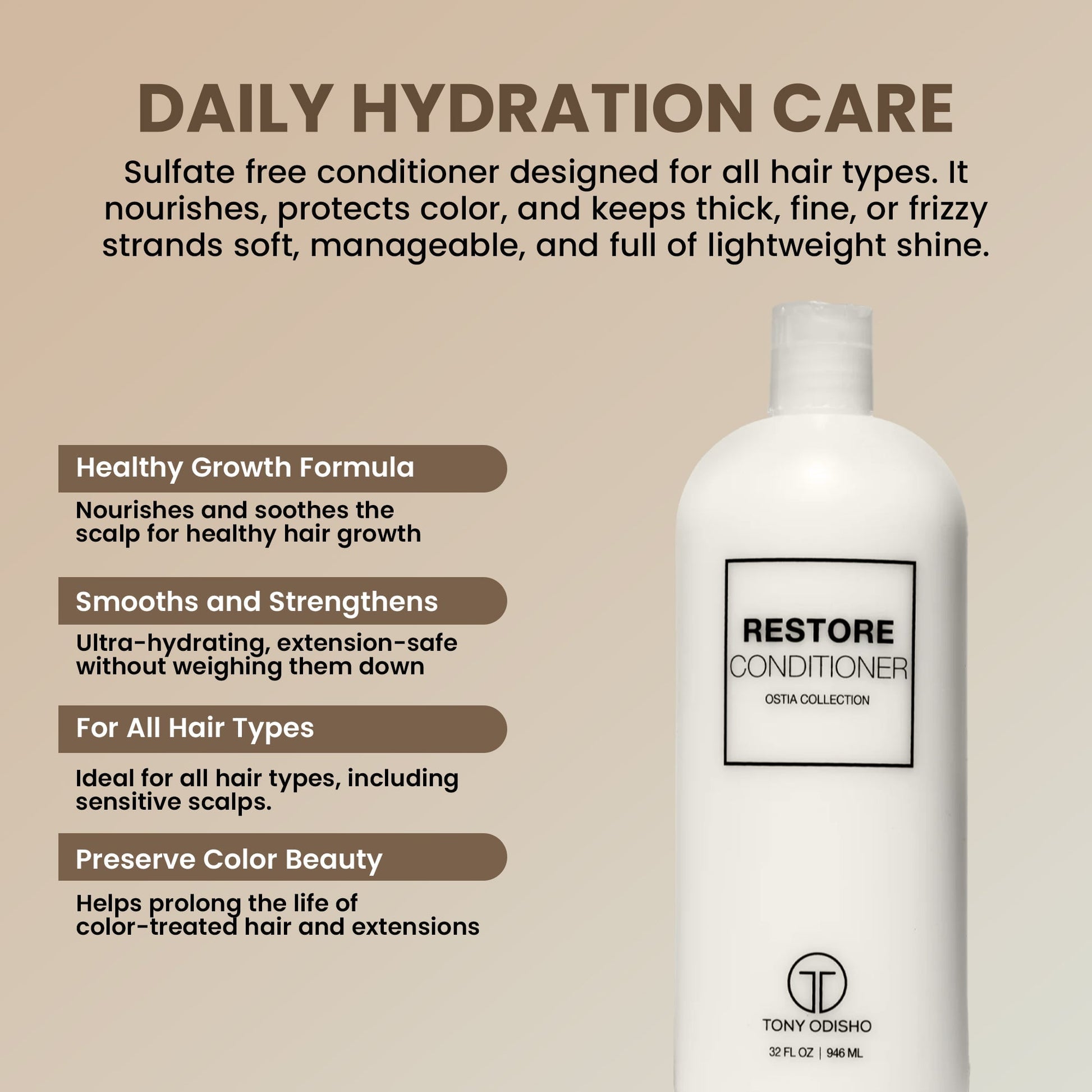 Ostia Restore Conditioner Conditioners Liquid Technology 
