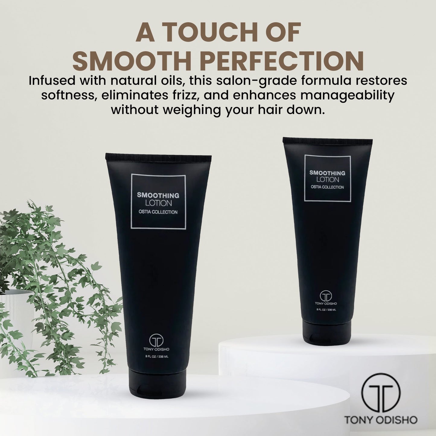 Ostia Smoothing Lotion 8 oz Styling Aids Liquid Technology 
