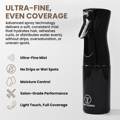 Continuous Fine Mist Spray Bottle For Hair Clips & Accessories Ningbo Y-shine plastic Industry 