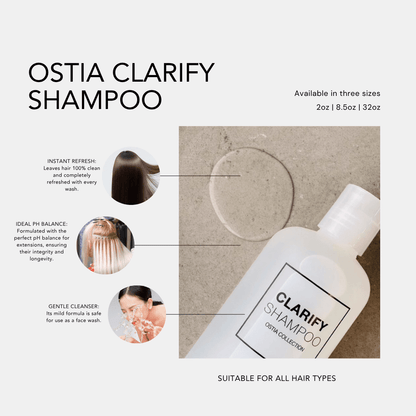 Ostia Clarify Shampoo Shampoo Liquid Technology 
