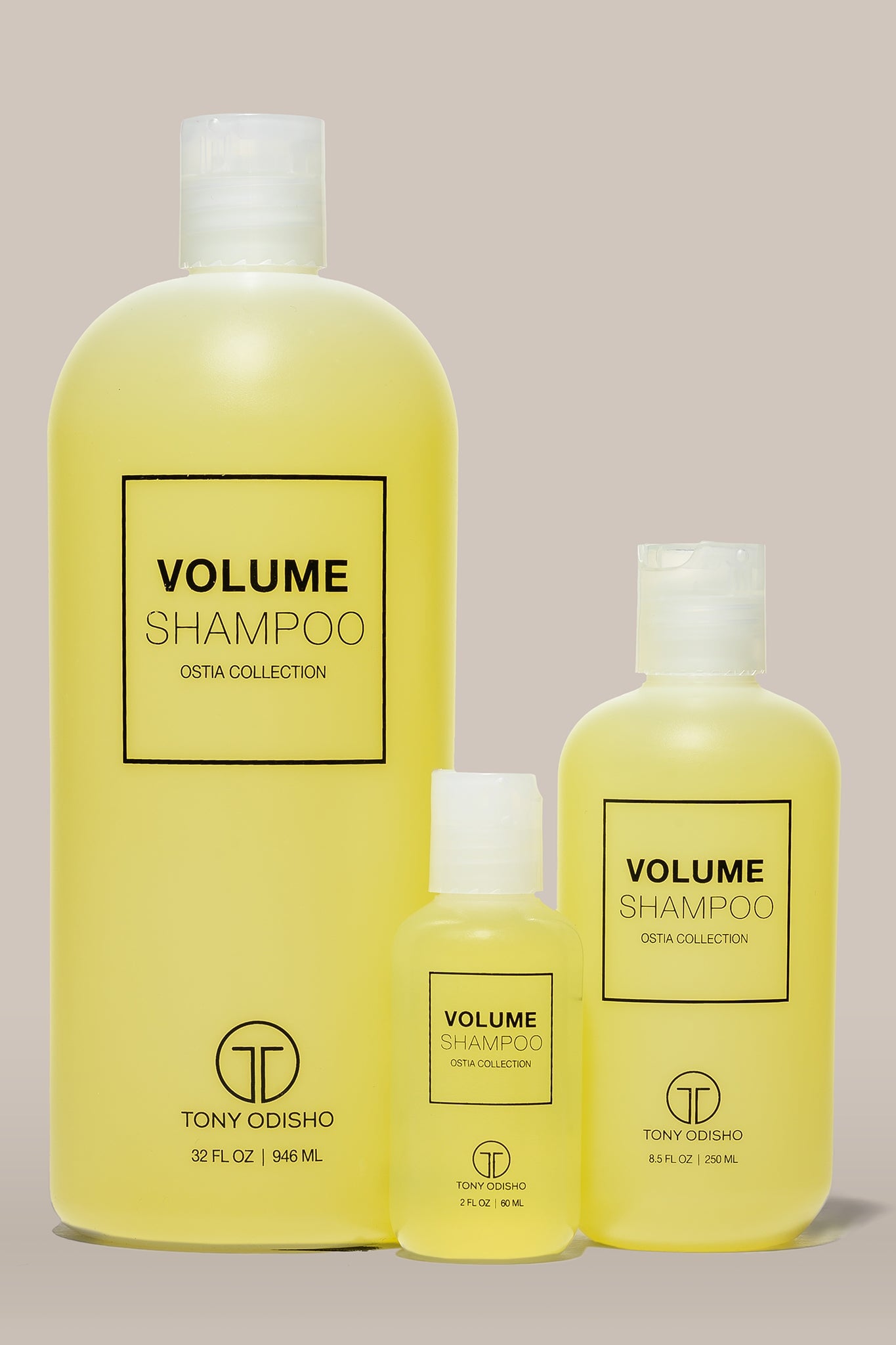 Ostia Collection Volume Shampoo | Gentle on hair and hair color | Infused with proteins to soften the hair | Cleanses and Stimulates the hair