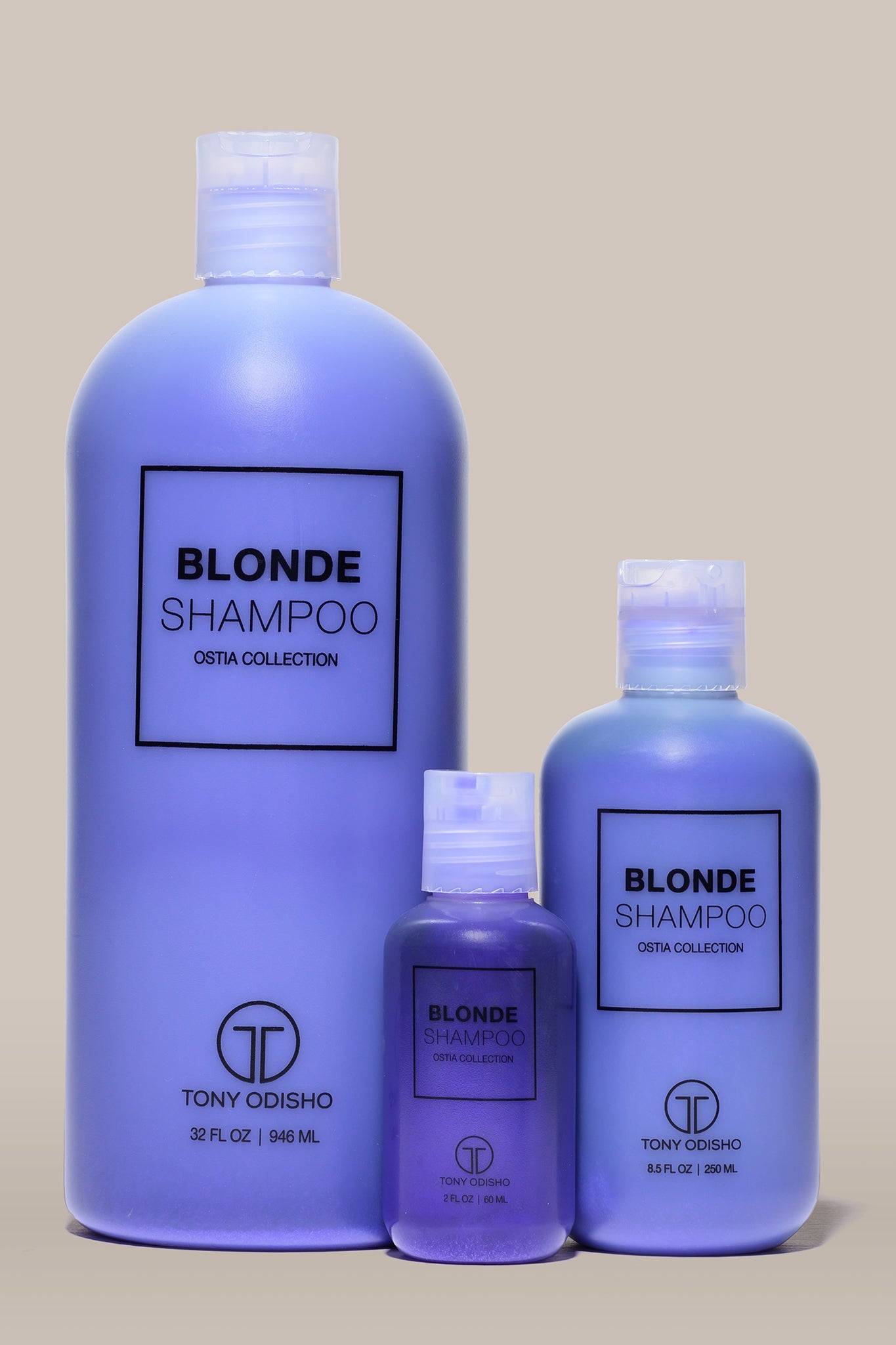 Ostia Collection Blonde Shampoo | Neutralizes Yellow and Brassy Tones Shampoo Liquid Technology 