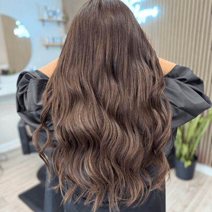 Genius Weft #4 - Chestnut - 50cm/20in/80g hair extensions Longee Hair Thomas 