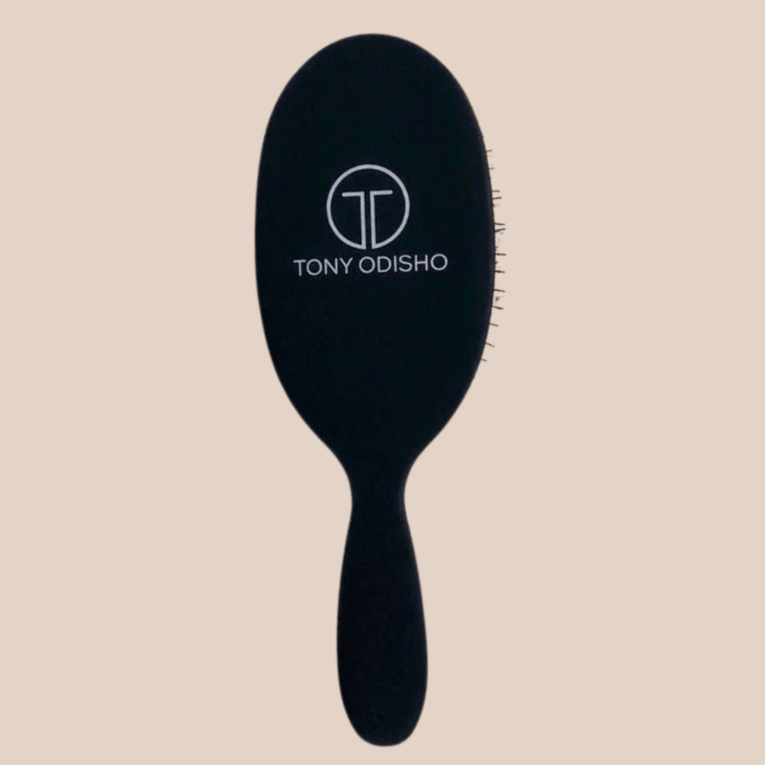 Large Black Paddle Brush Brushes Eshine-Star Beauty 