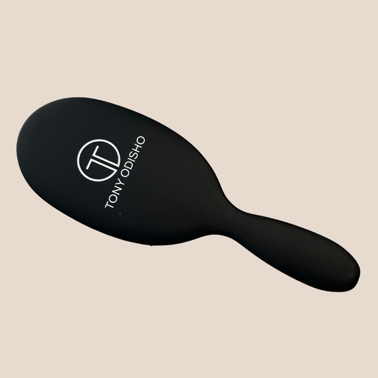 Large Black Paddle Brush Brushes Eshine-Star Beauty 
