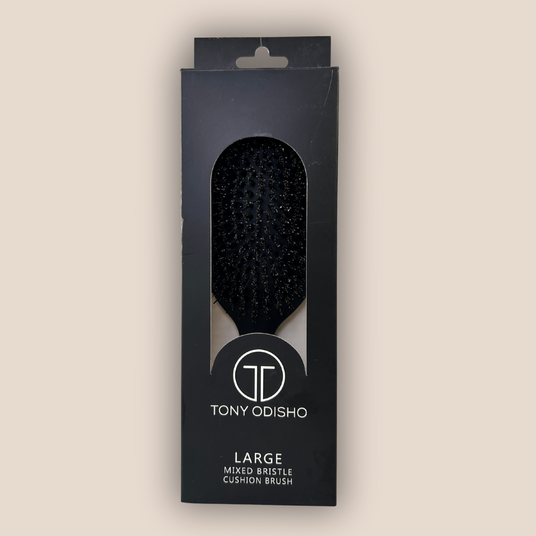 Large Black Paddle Brush Brushes Eshine-Star Beauty 