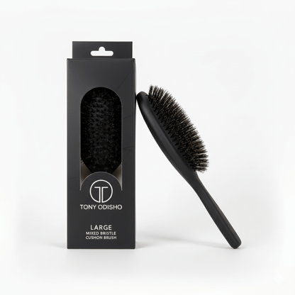 Large Black Paddle Brush Brushes Eshine-Star Beauty 