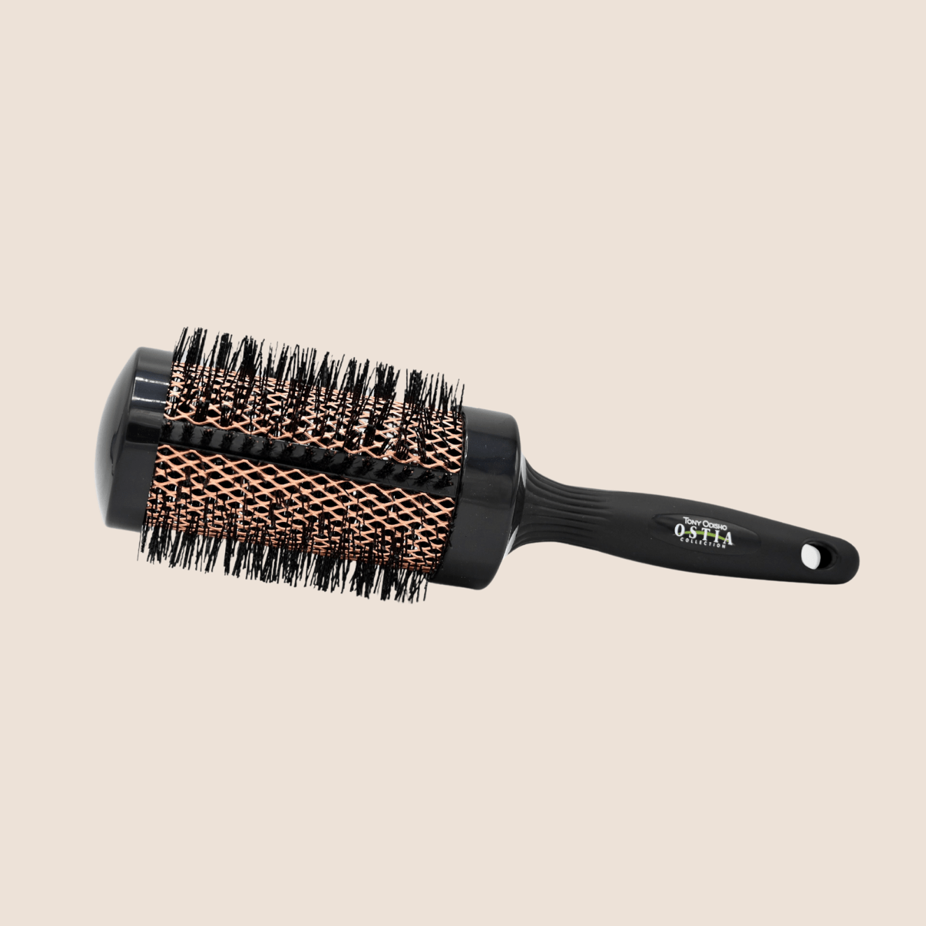 Round Copper Brush with Seamless Handle Brushes Welton Beauty Products Large 