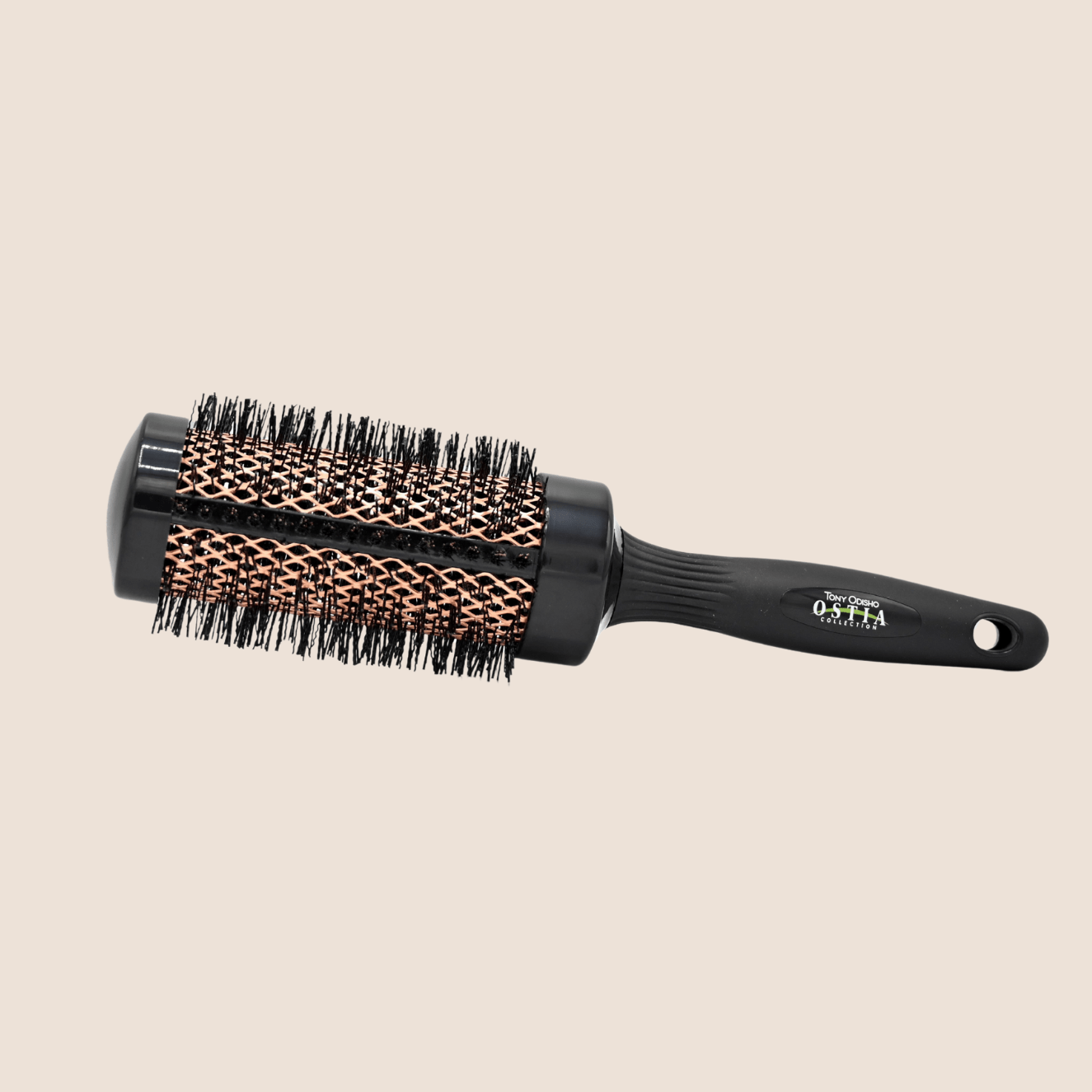 Round Copper Brush with Seamless Handle Brushes Welton Beauty Products Medium 