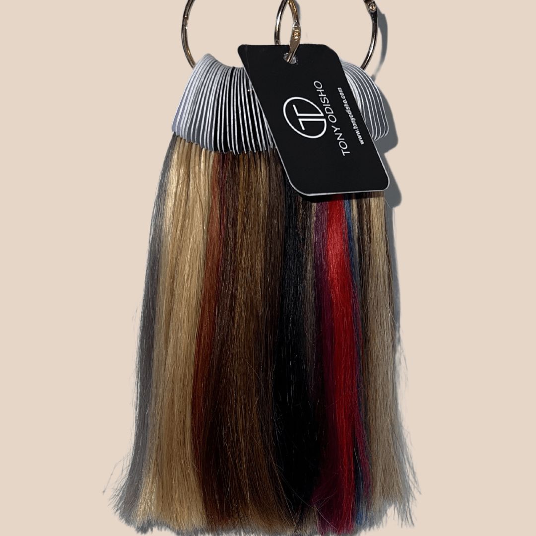 Fusion, Tape, & Weft Hair Extensions Swatch Ring - Image 2