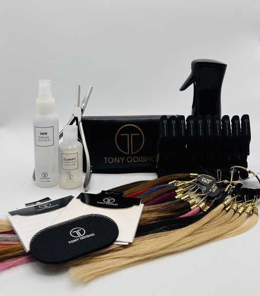 Tape Tool Kit for Stylists Tape kit Tony Odisho Chicago 