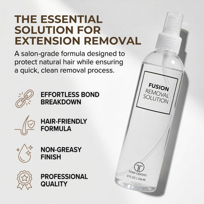 Fusion Extensions Removal Solution 8oz Fusion Extension Tools Rejuvenol 