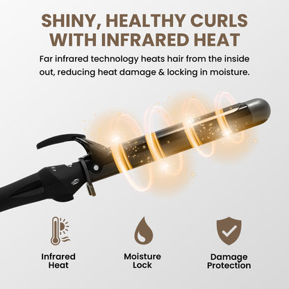 TO Infrared Curling Iron 1.25" Coated Barrel Curling Irons Hair Tech Group 
