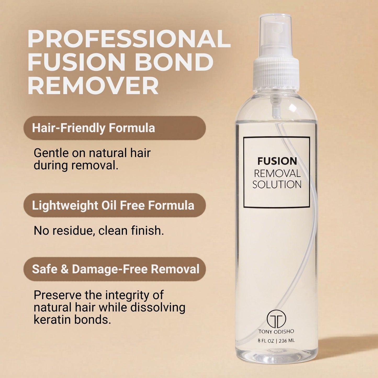 Fusion Extensions Removal Solution 8oz Fusion Extension Tools Rejuvenol 