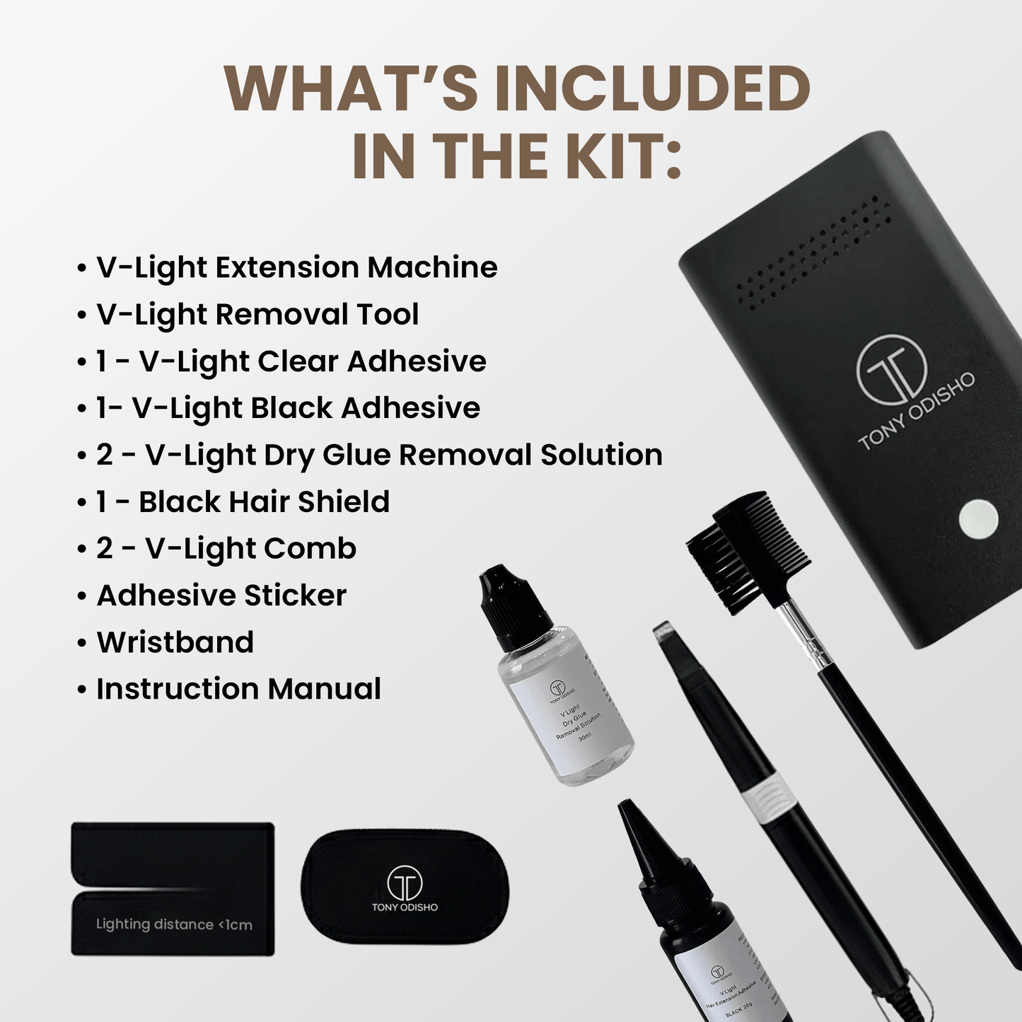 Professional V- Light Premium Extension Kit V-Light Tool V-Light Technology 