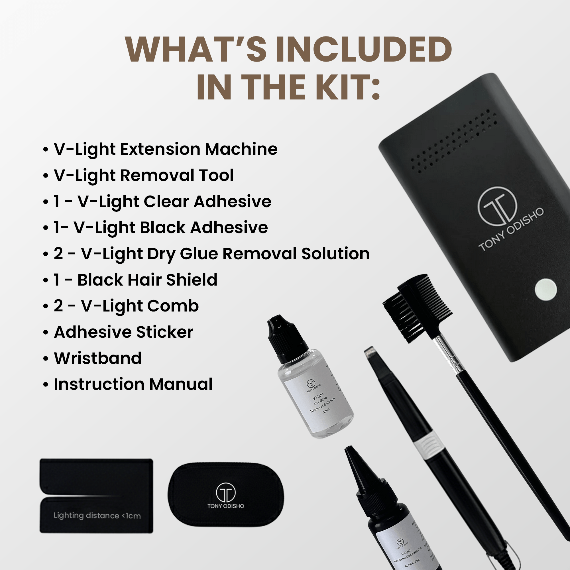 Professional V- Light Premium Extension Kit V-Light Tool V-Light Technology 