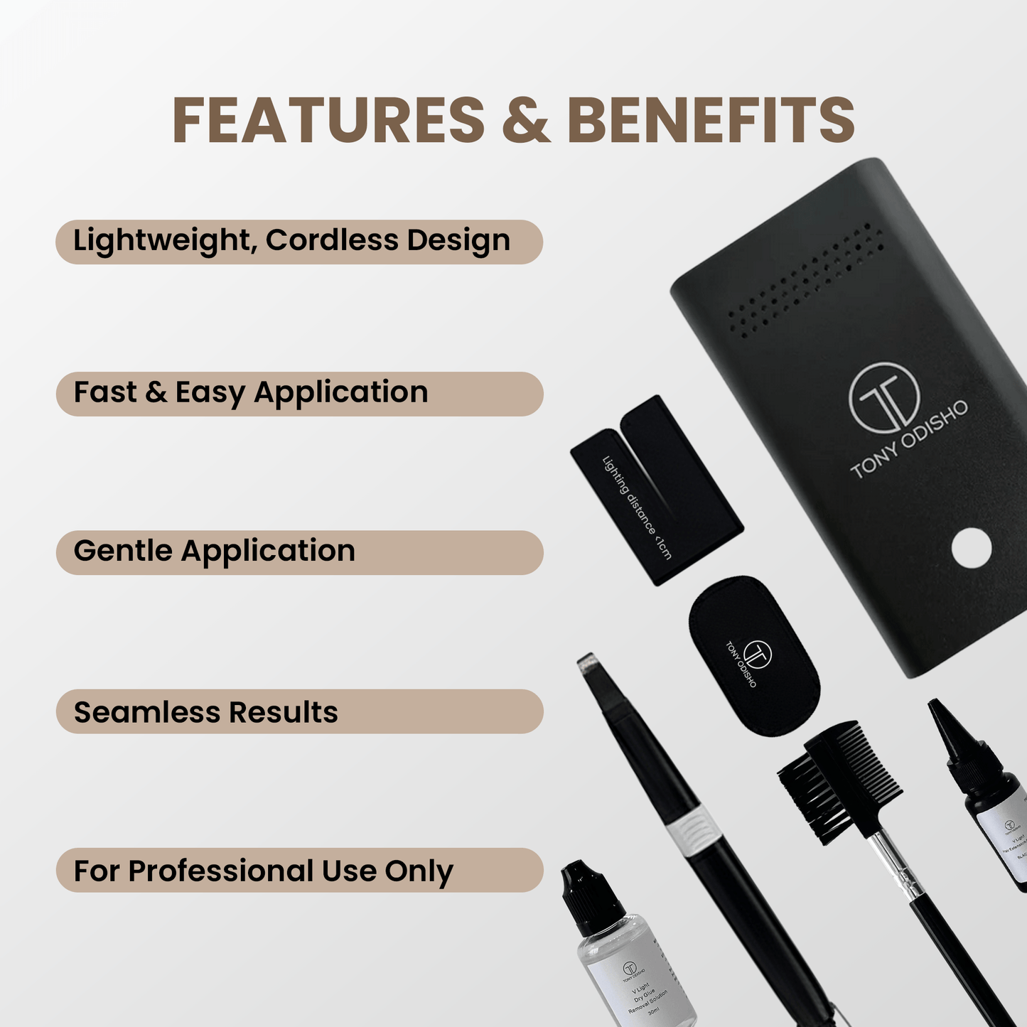 Professional V- Light Premium Extension Kit V-Light Tool V-Light Technology 