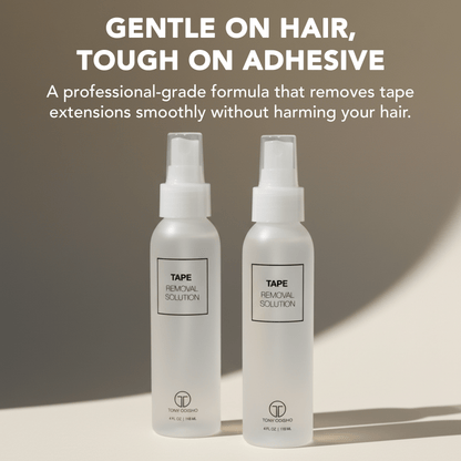 Tape Extensions Removal Solution 4oz Tape Extension Tools Liquid Technology 