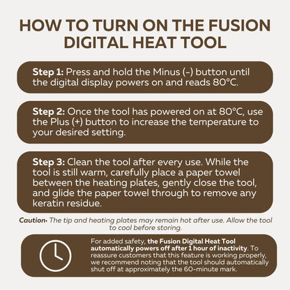 Fusion Digital Heat Tool Fusion Extension Tools Victory Technology Co. 