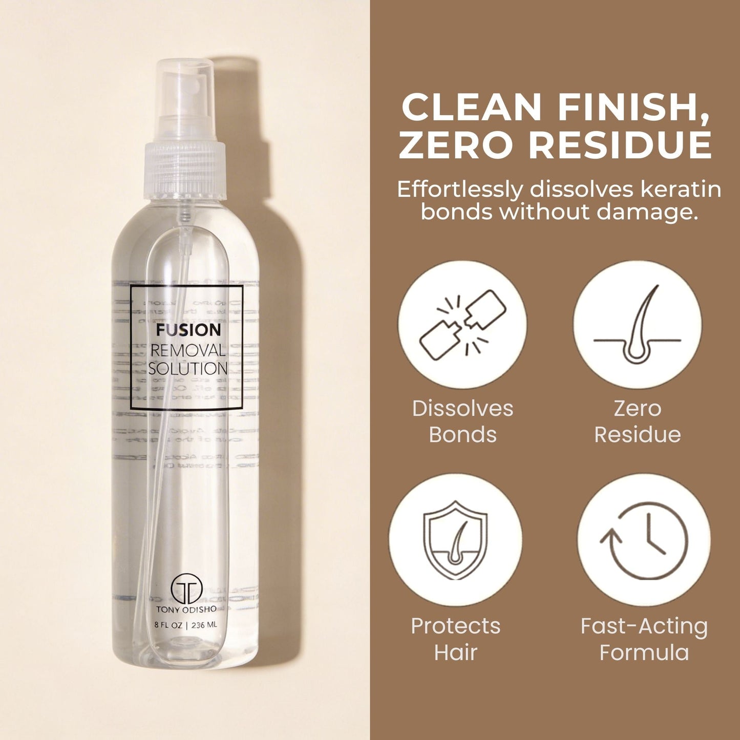 Fusion Extensions Removal Solution 8oz Fusion Extension Tools Rejuvenol 