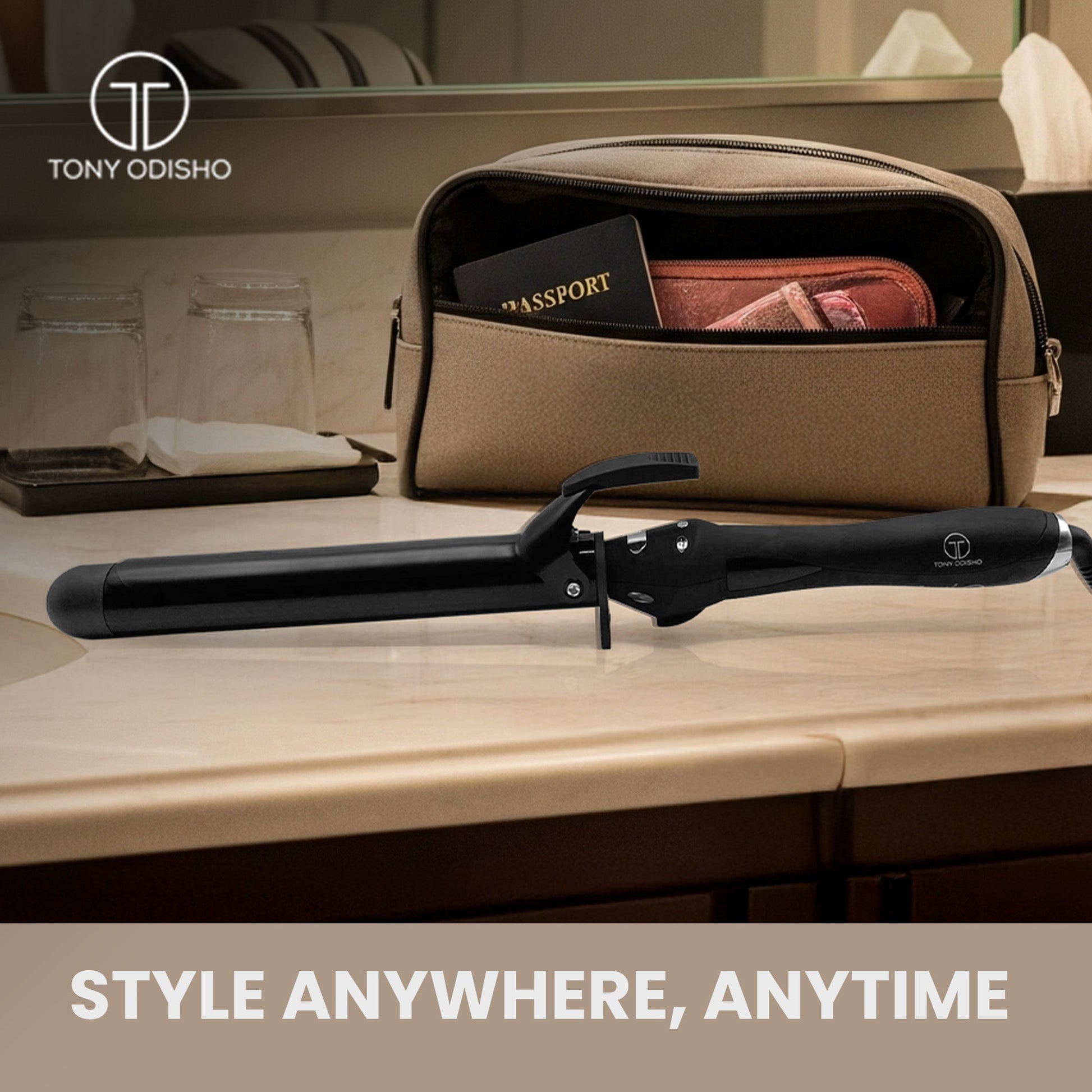 TO Infrared Curling Iron 1.25" Coated Barrel Curling Irons Hair Tech Group 