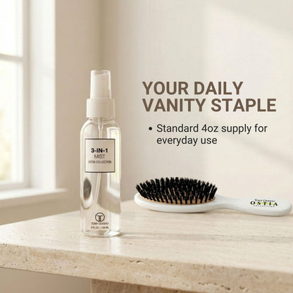 Ostia 3-IN-1 Mist | Detangle + Shield + Shine Styling Aids Rejuvenol 