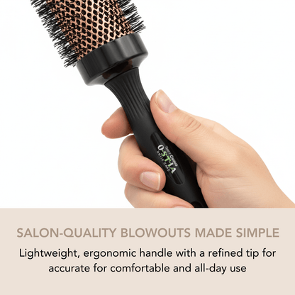 Round Copper Brush for Blowouts Brushes Welton Beauty Products 