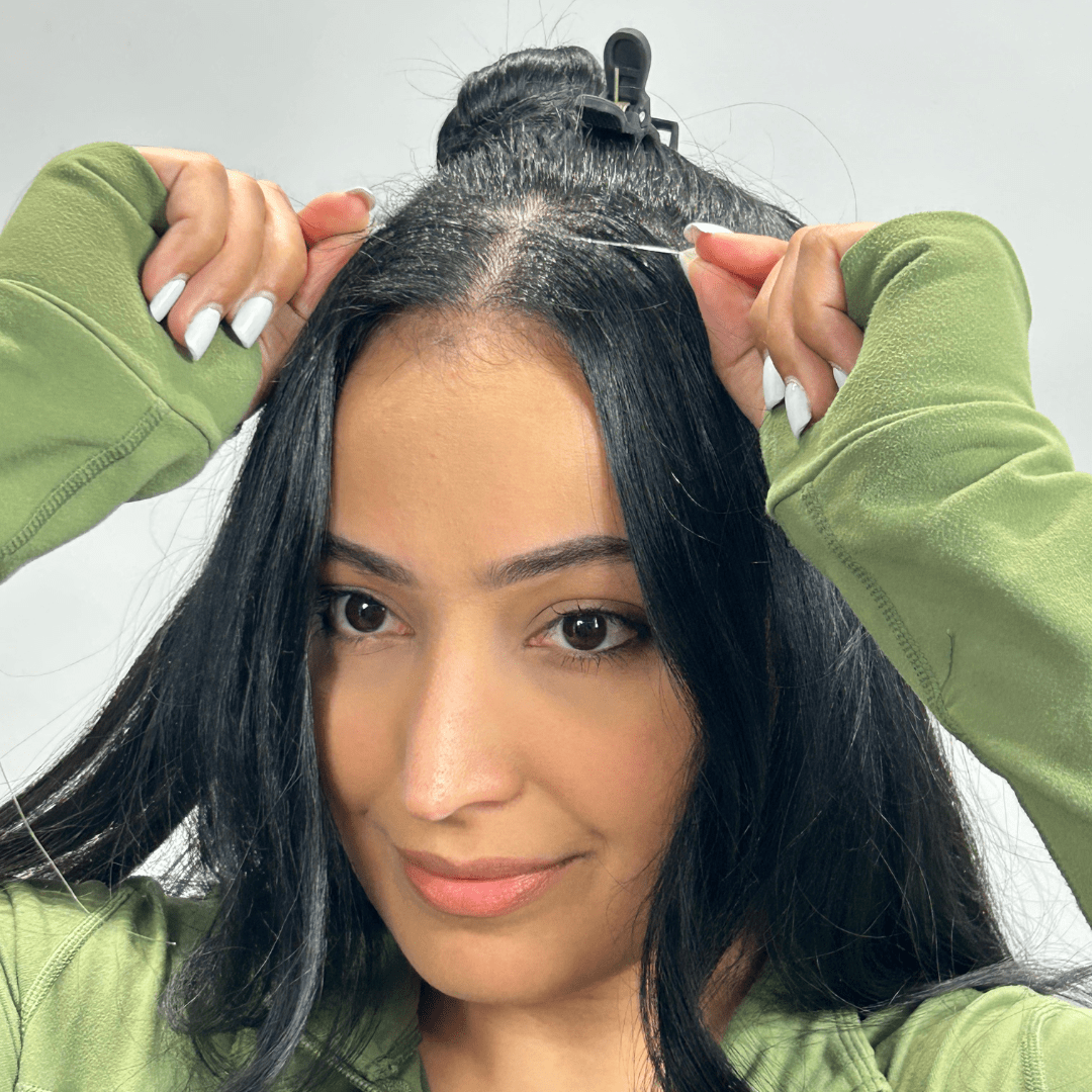 Velo #1B - Black - 40cm/16in/170g hair extensions DR Hair Products Co 