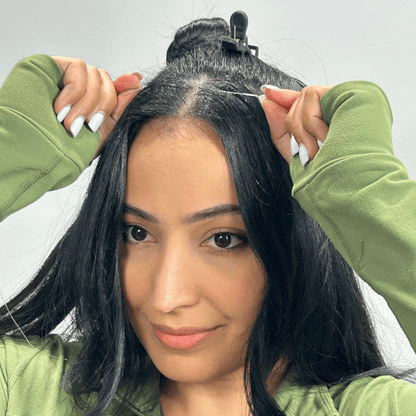 Velo #1B - Black - 40cm/16in/170g hair extensions DR Hair Products Co 