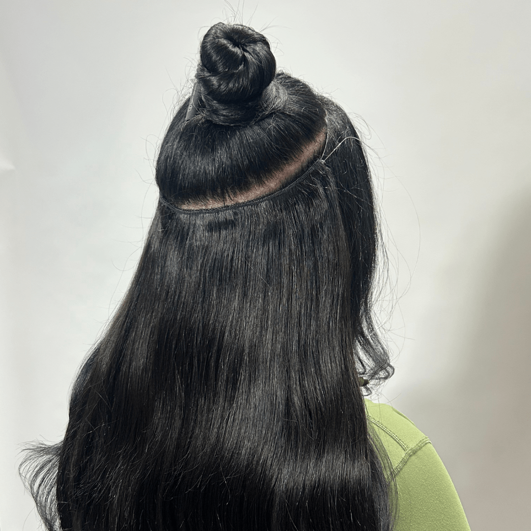 Velo #1B - Black - 40cm/16in/170g hair extensions DR Hair Products Co 